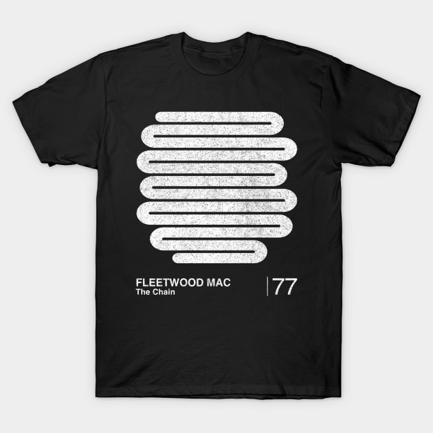 Fleetwood Mac / Minimalist Style Graphic Fan Artwork Design T-Shirt by saudade